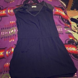 Navy blue dress